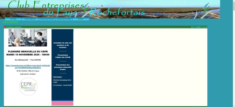 Ancien Site Web