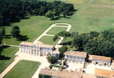 Vue aérienne Chateau de la Gataudière