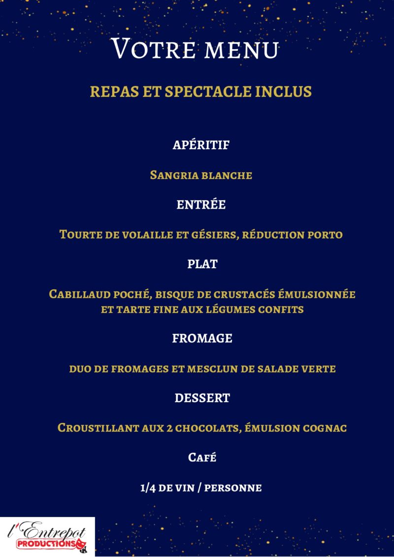 Menu Cabaret