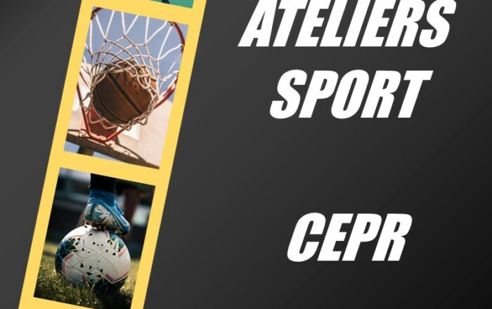 Atelier sport CEPR