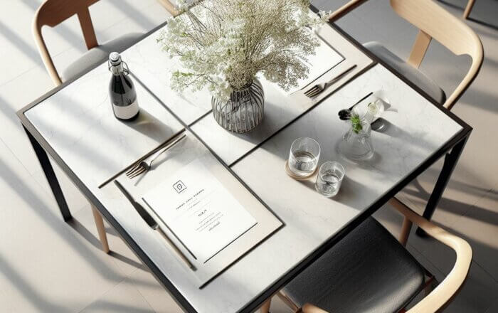 Table de restaurant